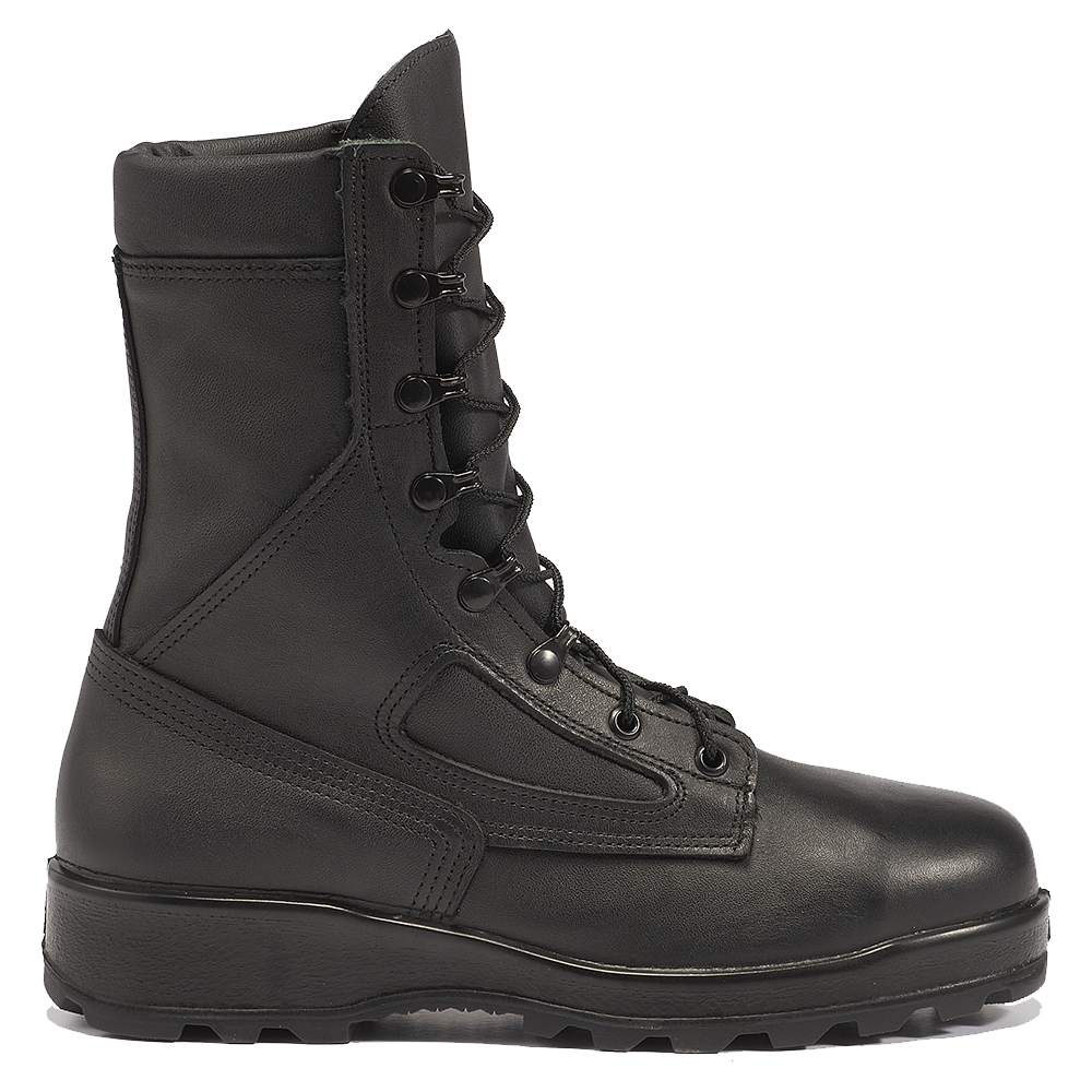Pre-owned Belleville F495 St / Navy Female General Purpose Steel Toe Boot In Blue
