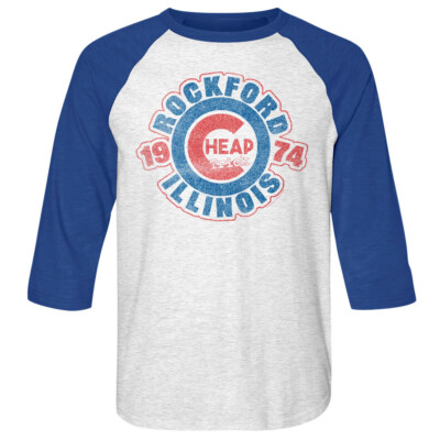 Cheap Trick Rock Band Concert Tour Men's T-Shirt '74 Rockford Illinois
