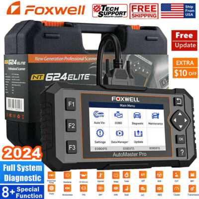 All System OBD2 Scanner Car Diagnostic Tool ABS,DPF,EPB,SAS,SRS,TPMS,Engine Scan