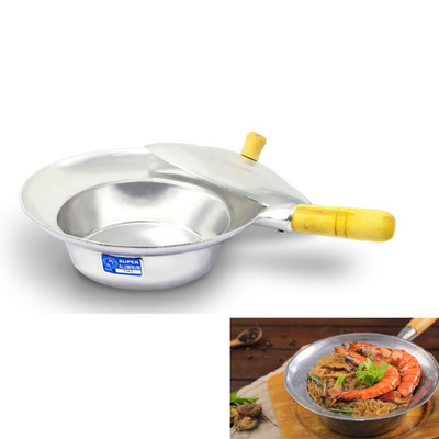 Vintage Thai Style Pot Pan Grill Casserole Seafood Meat Goong Aob Woonsen + Lid