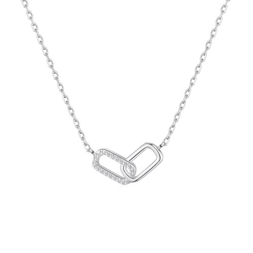 adidas gazelle silver green womens Superstar Stylist - Gold Star White Rhinestone Pendant Necklace main image 1