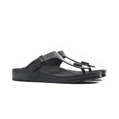 Pre-owned Birkenstock Shoes Universal Unisex  Gizeh Eva 128201 Black