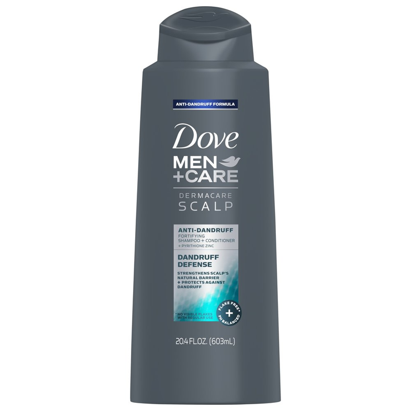 Dove Men+Care Dermacare Scalp 2-In-1 Anti-Dandruff Shampoo & Conditioner 20.4 Oz