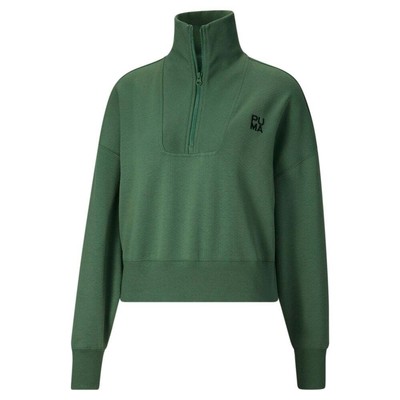 

Женская толстовка Puma Infuse Oversized Half Zip, зеленая 53968825, Зеленый