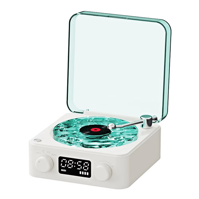 Portable Mini Bluetooth Speaker with RGB Light and Sleep Aid Function