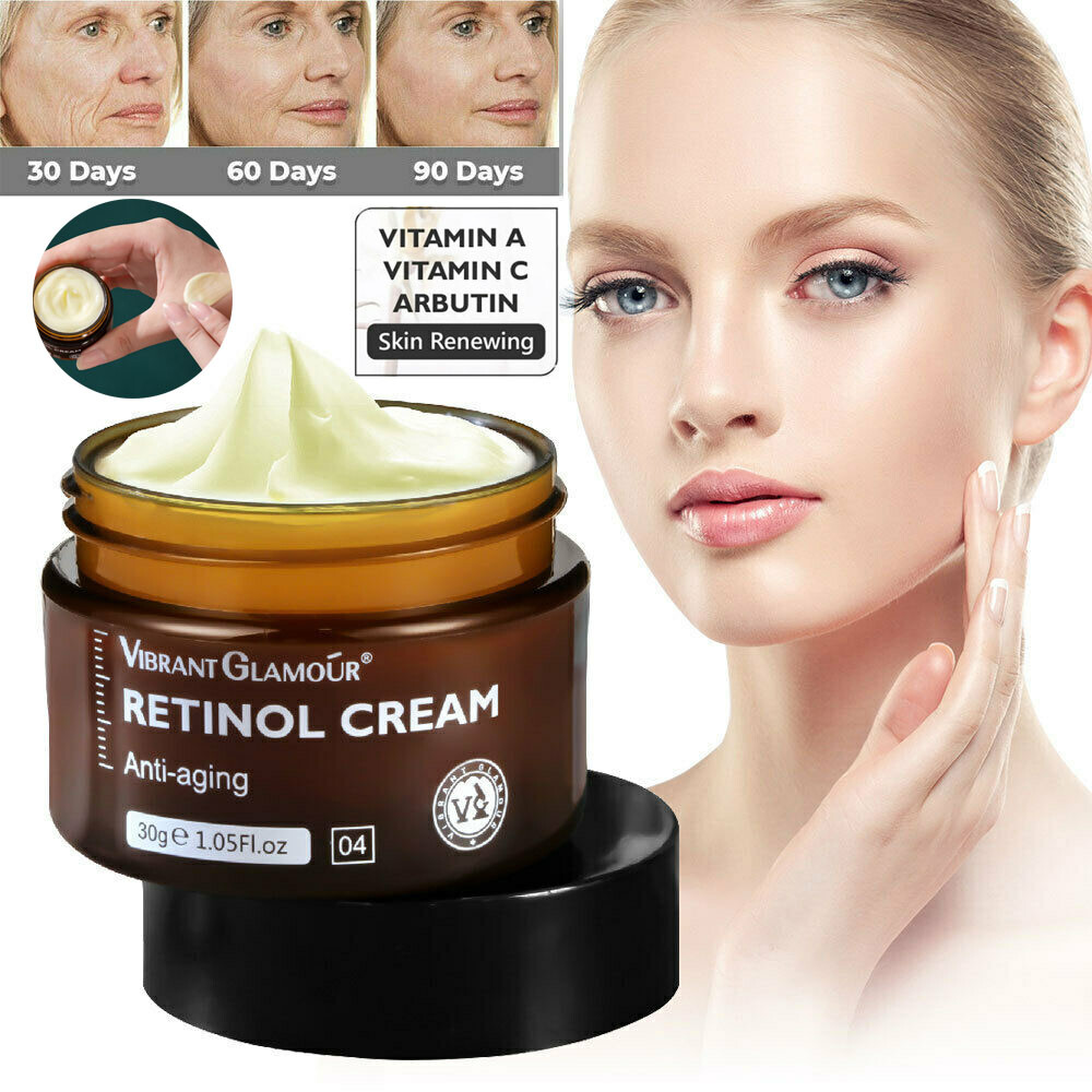 VIBRANT GLAMOUR Retinol Face Cream Firming Lifting Anti-Aging Wrinkle Remove 30g