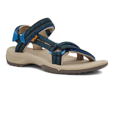 TEVA TEVA WOMENS TERRA FI LITE WALKING SHOES SANDALS BLUE SPORTS OUTDOORS BREATHABLE