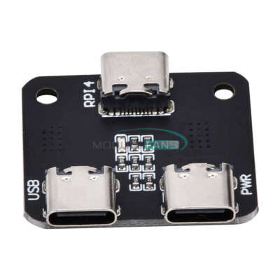 Type-C 1 to 2 Module USB Power Splitter For Raspberry Pi 4 Development Board US