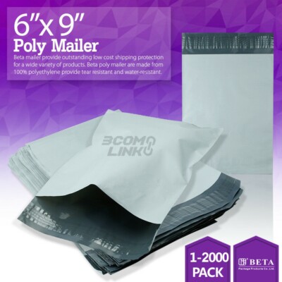 Poly Mailers Shipping Mailing Packaging Plastic Envelope Self Sealing Bags White