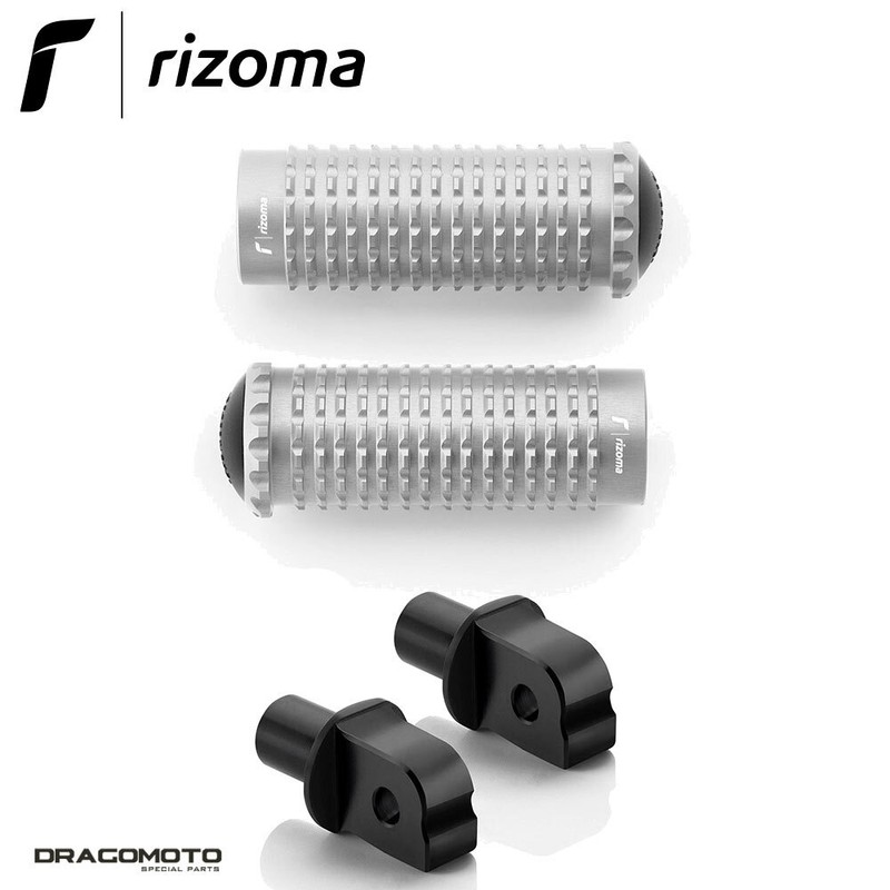 Aprilia Rsv4 1100 2021-2022 Repose-Pieds Extreme Rizoma Pe631a Pe858b Argent