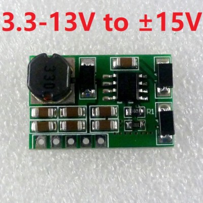 3.7V 5V 6V 9V 12V to +15V/-15V DC DC Converter Step up Boost Dual Voltage Power 