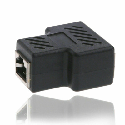 RJ45 Splitter Adapter 1 to 2/3 Ways CAT 7 6 5 LAN Ethernet Cable Connector