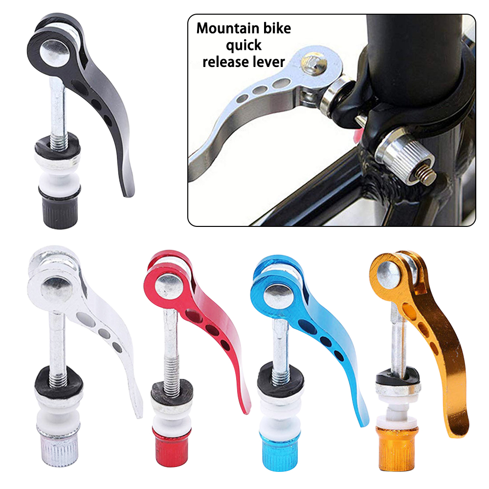 MTB Bike Bicycle Quick Release Seat Post Seatpost Clamp Bolt Binder Skewer US