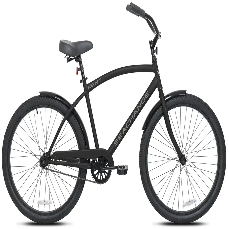 26 in Seachange Beach Cruiser Mens Bike Steel Frame Bicycle Single Speed Wheels