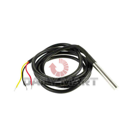 Waterproof DS18B20 Digital Temperature Sensor Cable Length 100cm