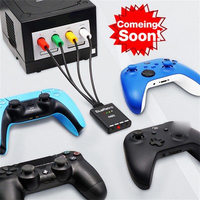 For NGC GameCube Bluetooth Gamepad Converter Console Adapter