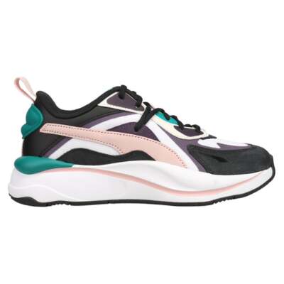 

Женские кроссовки Puma RsCurve Bright Heights на шнуровке черного, синего, розового, белого цвета, Калифорния, Black;blue;pink;white, Puma RsCurve Bright Heights Lace Up