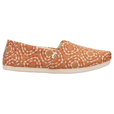 

Женские тканые слипоны на плоской подошве TOMS Alpargata, размер 6 B, повседневные, 10016702T, Коричневый, TOMS Alpargata Woven Slip On