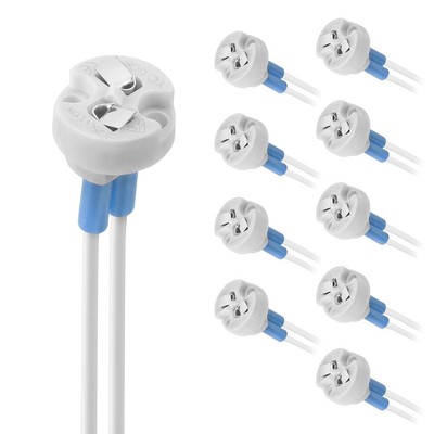 10-50PCS Socket Holder for Light Bulbs with Base GU10, GU5.3, G4, MR11, MR16