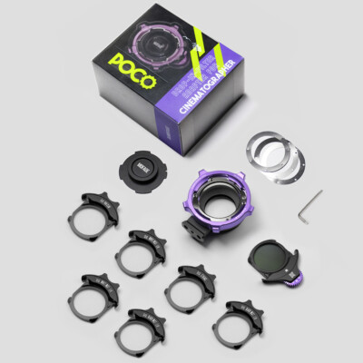 MOFAGE POCO PL-E Drop-In Filter Lens Adapter Kit for PL Lens to Sony E Cameras