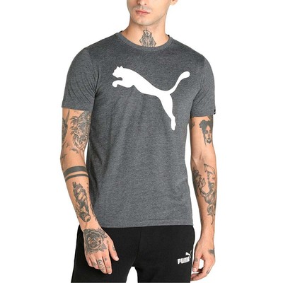 

Puma Essentials Cat Logo Футболка с круглым вырезом и короткими рукавами Мужская футболка размера  Повседневный топ, Grey, Puma Essentials Cat Logo Crew Neck Short Sleeve T-Shirt