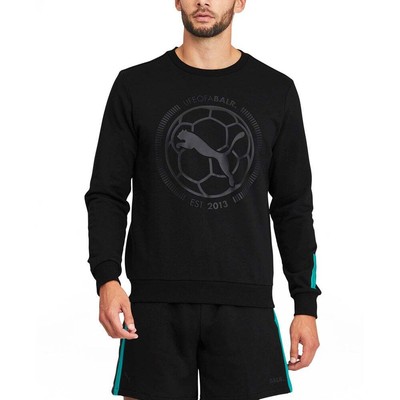 

Толстовка Puma Graphic Crew Neck X Balr Mens Black 657622-03, Черный