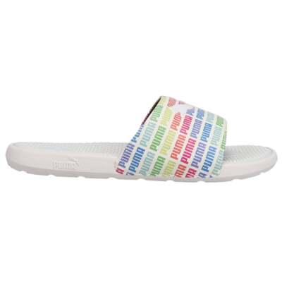 

Белые повседневные сандалии Puma Cool Cat Echo Bx Slide Youth Boys 383617-02, Белый, Puma Cool Cat Echo Bx Slide Youth