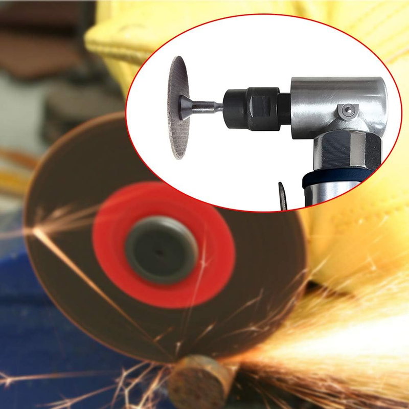 Mounting Mandrel 3/8" & 1/4" Arbor Hole for Type 1 Cut-Off Wheel 1/4" Shaft for