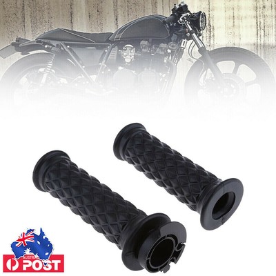 Hand Grips Corrosion Resistant Motorcycle Fit For MagiDeal Vintage Cafe Racer