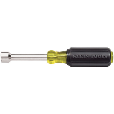 Klein Tools 630-7/16 7/16'' Cushion-Grip Hollow-Shank Nut Driver