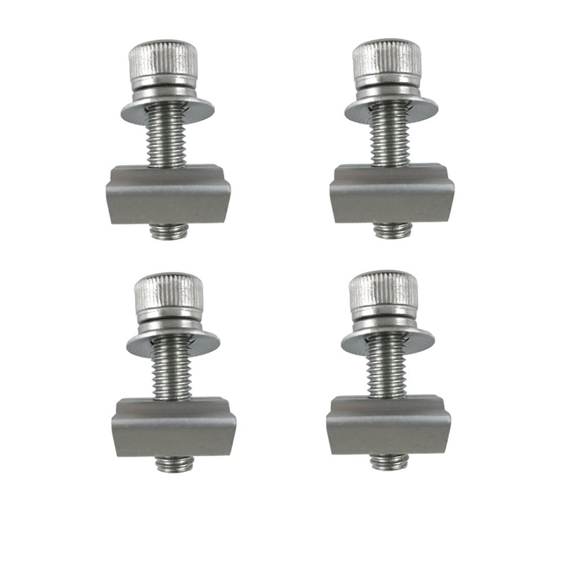 4Pcs Solar Panel Mounting Bracket Screw Hardware Parts off Grid Roof PV Racking