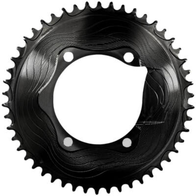 ALUGEAR 1x 110×4 Chainring for Shimano 11-Speed. Black