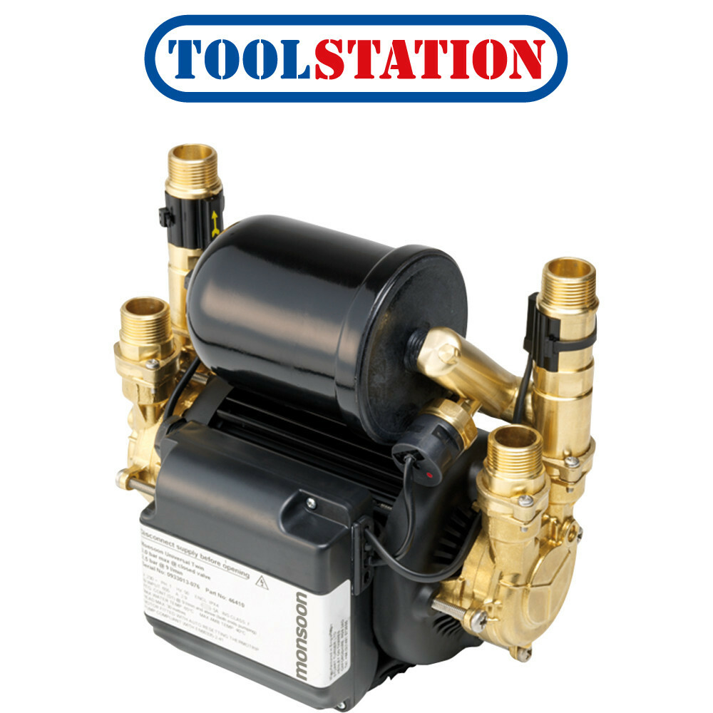Stuart Turner Monsoon Universal Twin Shower Pump 2.0 bar 5050400464808