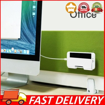Wall Charging Holder Wall Mount Adhesive Tablet Stand for Iphone Samsung Phone D