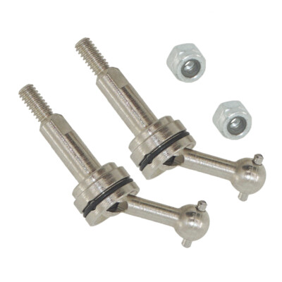 2× Alloy CVD Drive Joint Driving Shaft for RC Car 1/28 Wltoys K969 K989 Parts