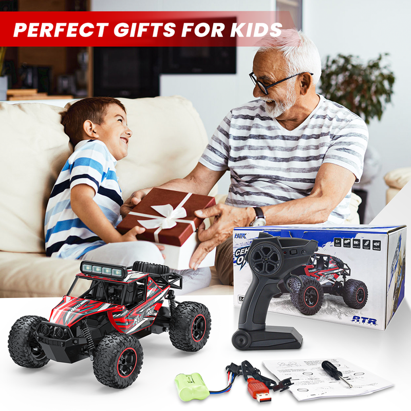Remote Control Car, 1:16 Scale High Speed RC Cars Toys, 2.4Ghz RC Monster Trucks