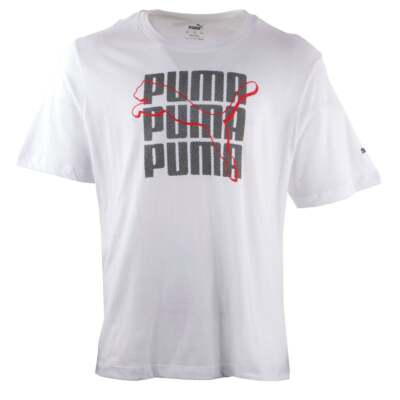 Мужская футболка Puma Hi Def Cat Crew Neck с коротким рукавом 587392-02