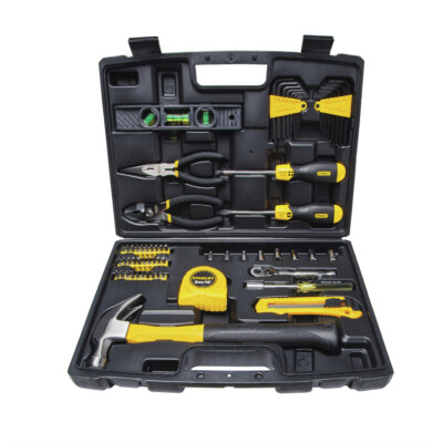 Stanley 94-248 (65-PC) Homeowner's Tool Kit w/ SAE & Metric Sockets New