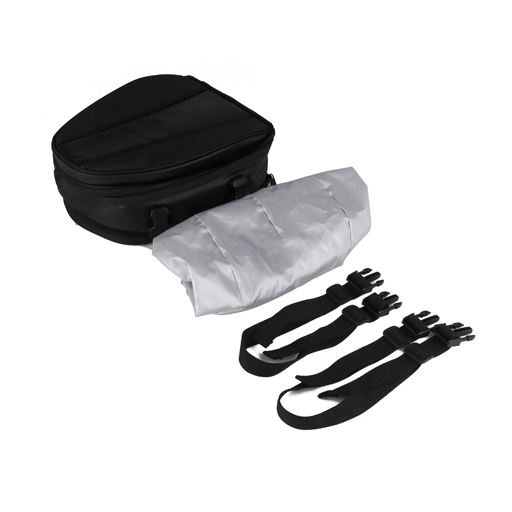 Motorcycle Tail Bag Waterproof Rear Seat Bag Luggage Bag for Helmet Storage