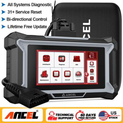 ANCEL DS160 For Ford Bi-directional ECU Coding Car OBD2 Scanner Diagnostic Tool