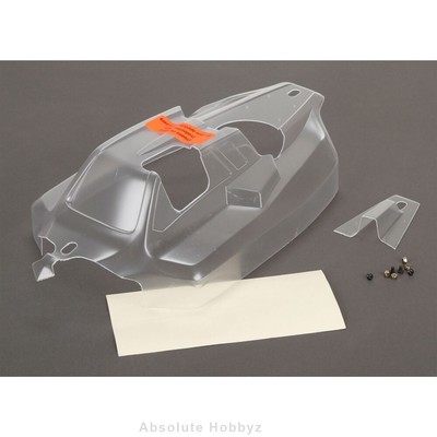 Team Losi Racing Cab Forward Body, Clear: 8IGHT 4.0 - TLR240008