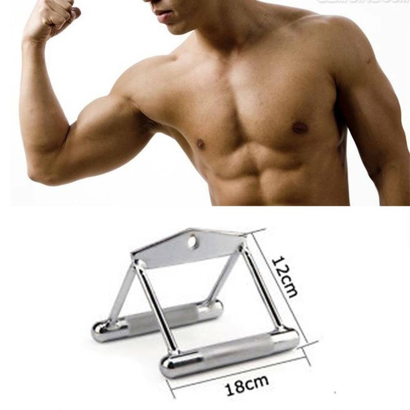 Triangle VHandle Double Row Close Grip Multi Gym Cable Attachment