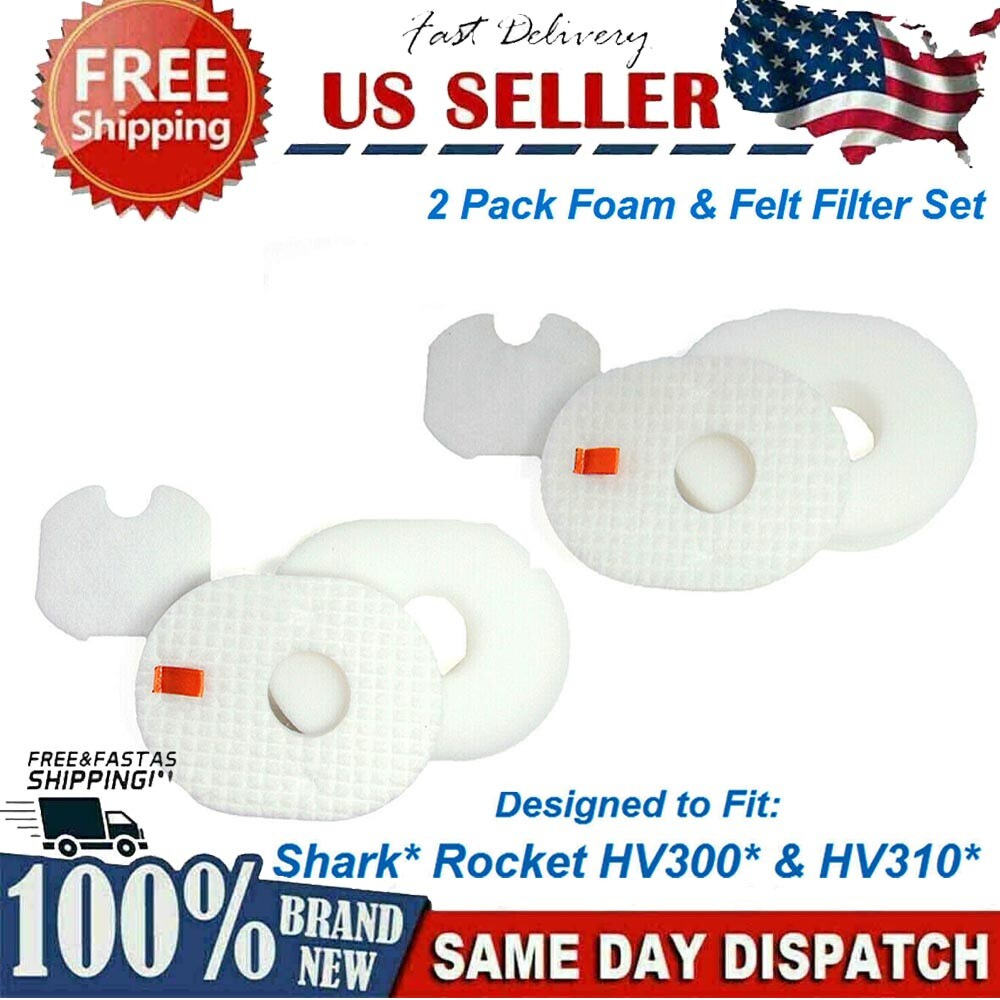 2 Pack Shark Rocket Hv300 Hv301 Hv305 Uv450 New