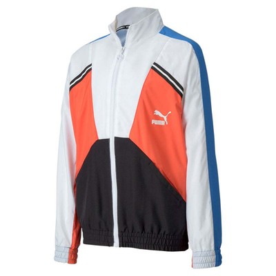 

Puma Tfs Woven Full Zip Jacket Toddler Boys Размер  Повседневная спортивная верхняя одежда 5, Синий, Puma Tfs Woven Full Zip Jacket Toddler