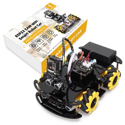 Robotic starter kit for Arduino with ESP32 Cam, smart automation, learning skill