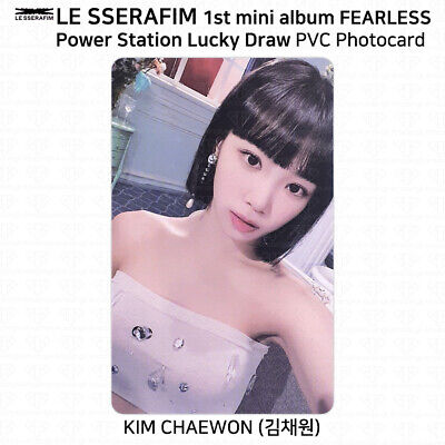 Le Sserafim 1st Mini Album Fearless Official Lucky Draw Photocard Soundwave PS