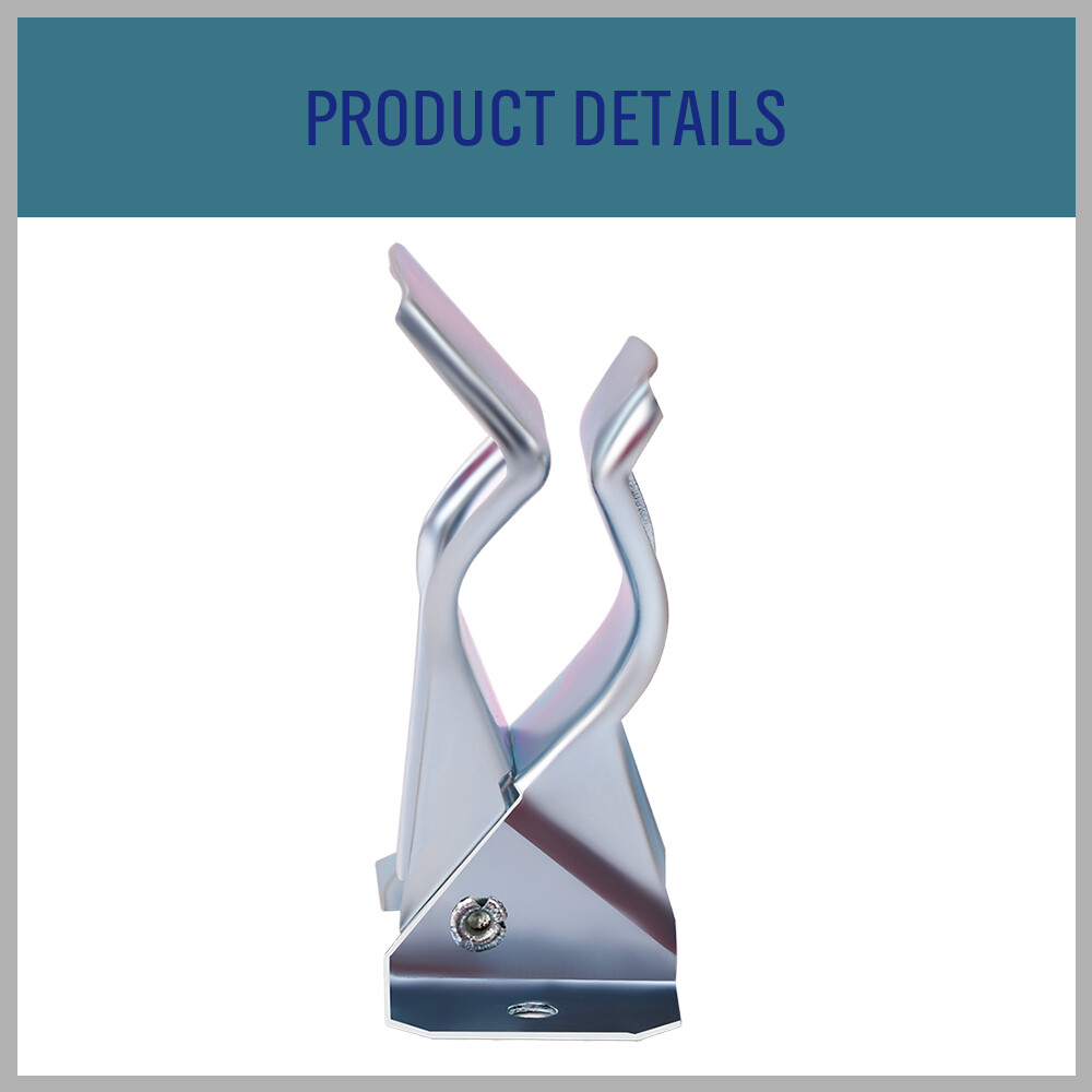 10-Piece Bulldog Clamps Heavy Duty Spring Grip Clips Wall Mount Holder