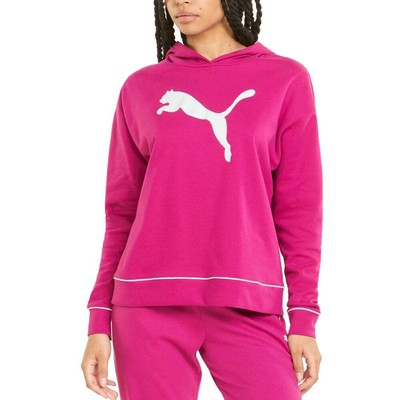 Puma Modern Sports Pullover Hoodie Женская розовая повседневная верхняя одежда 847104-14