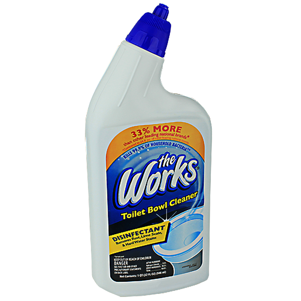 HOME CARE LAB THE WORKS 32OUNCE TOILET BOWL CLEANER