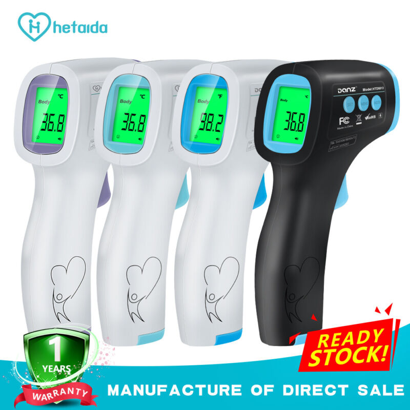 Infrared Thermometer Non-Contact Forehead Body LCD Temperature Gun Baby Adult US